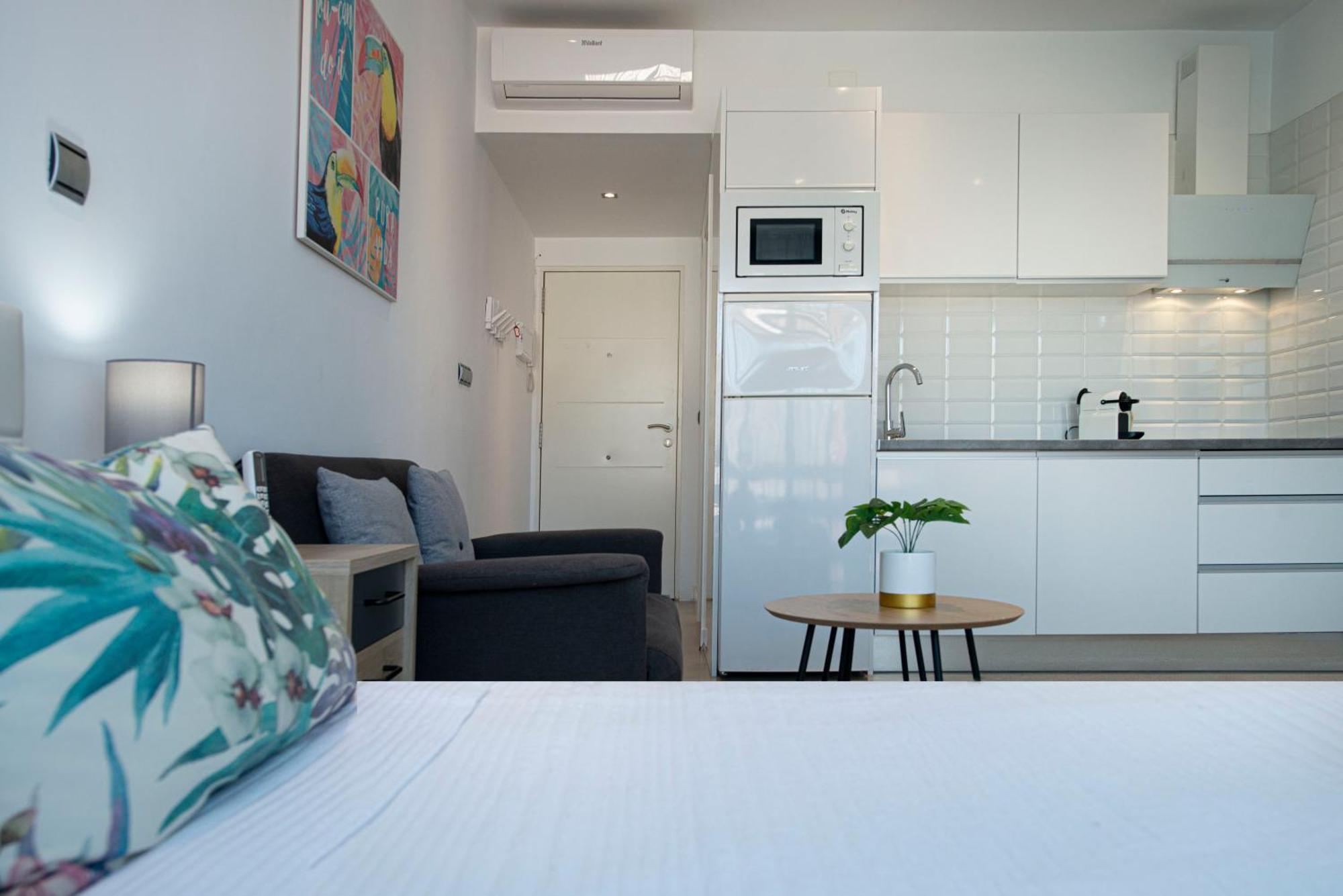 Estudio En Torremolinos Con Piscina Dış mekan fotoğraf
