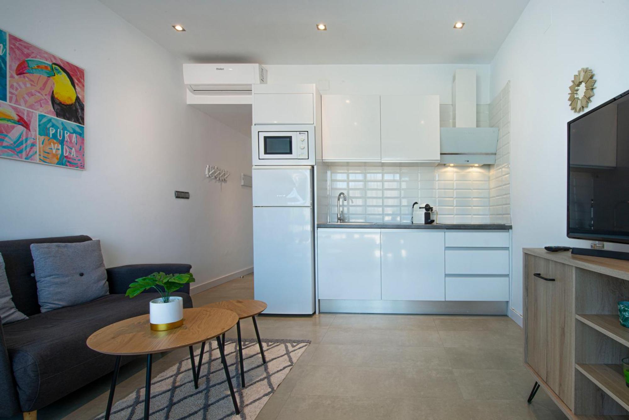 Estudio En Torremolinos Con Piscina Dış mekan fotoğraf